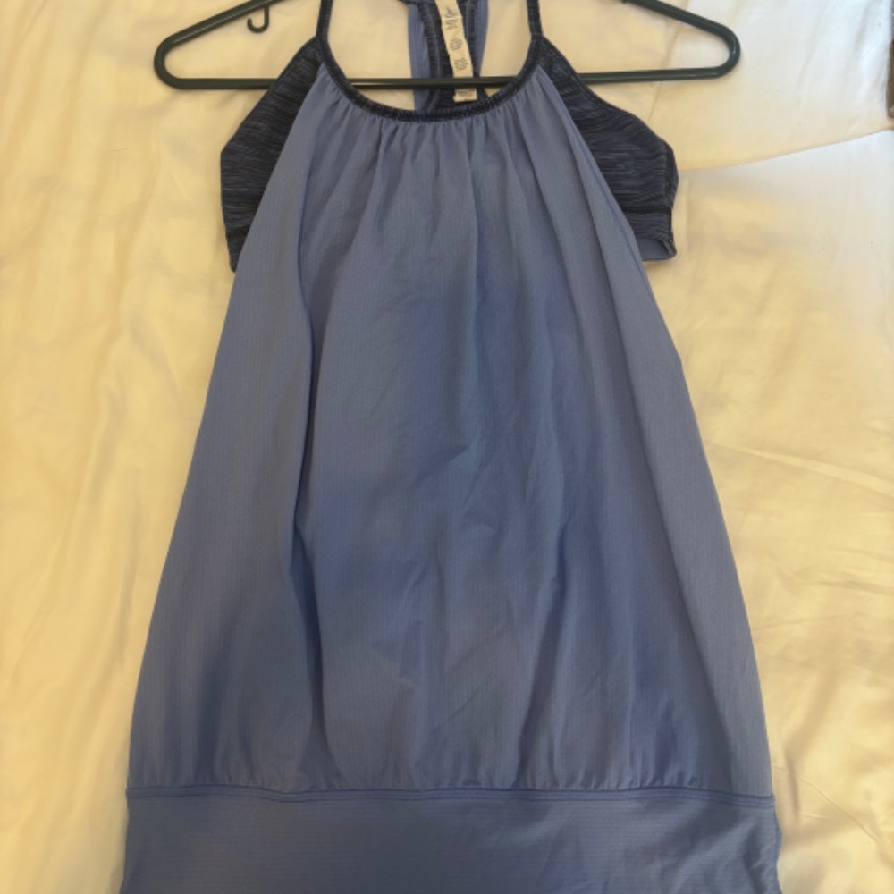 Lululemon Blue Size 6 Tank Top